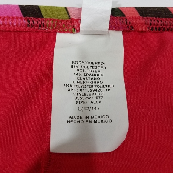 Catalina Lola Fit Mini Skirt Swim Bottom L 12/14 - Picture 5 of 11